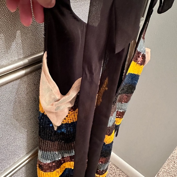 NBD Sequin Stripe Dress - Picture 7 of 10